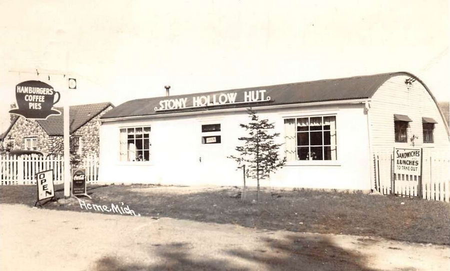 Stony Hollow Hut (The Hut) - Historical Photo (newer photo)